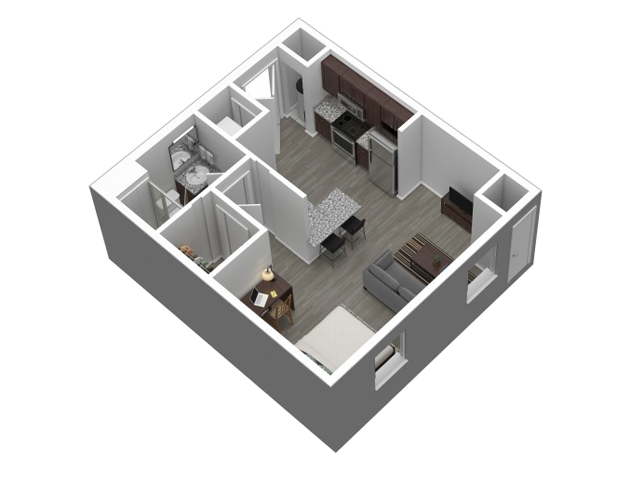 Studio Standard // View Floor Plan