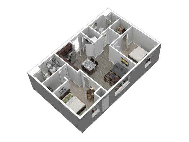 2 Bedroom Standard // View Floor Plan